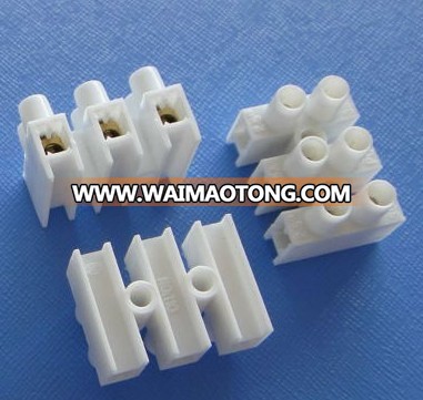 15A 3 Way H Type Plastic Terminal Block