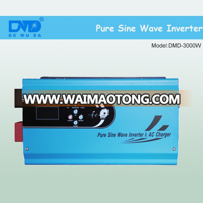 low frequency Pure Sine Wave Inverter 1000W-6000W, Large LCD display,12/24/48/72/96 V DC, 220/230/240 VAC