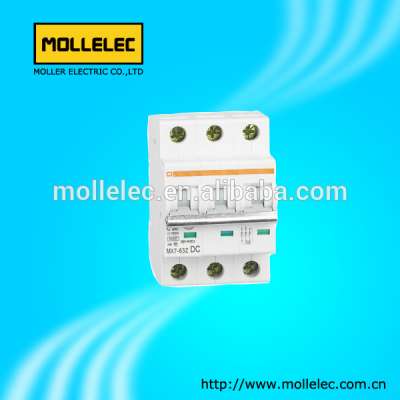 2019 hot  selling X7-63 DC 3 phase circuit breaker