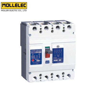 2018 hot dc mccb Moulded Case Circuit Breaker prices 160A 200A 250A 3P