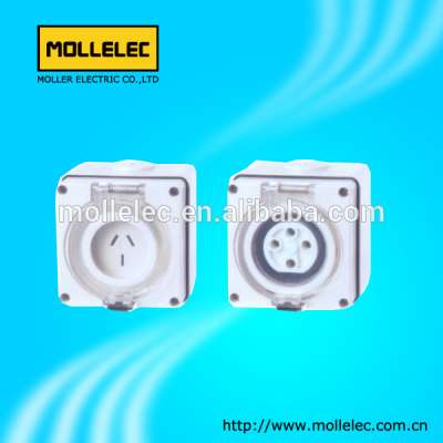 2017 Australian Waterproof Male and Female Industrial Plug and Socket