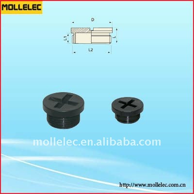 2018 Hot Selling Plastic Threaded Plug M-T Type