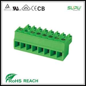 3.5/3.81mm Pitch Screw Type Female Connector Terminal Block